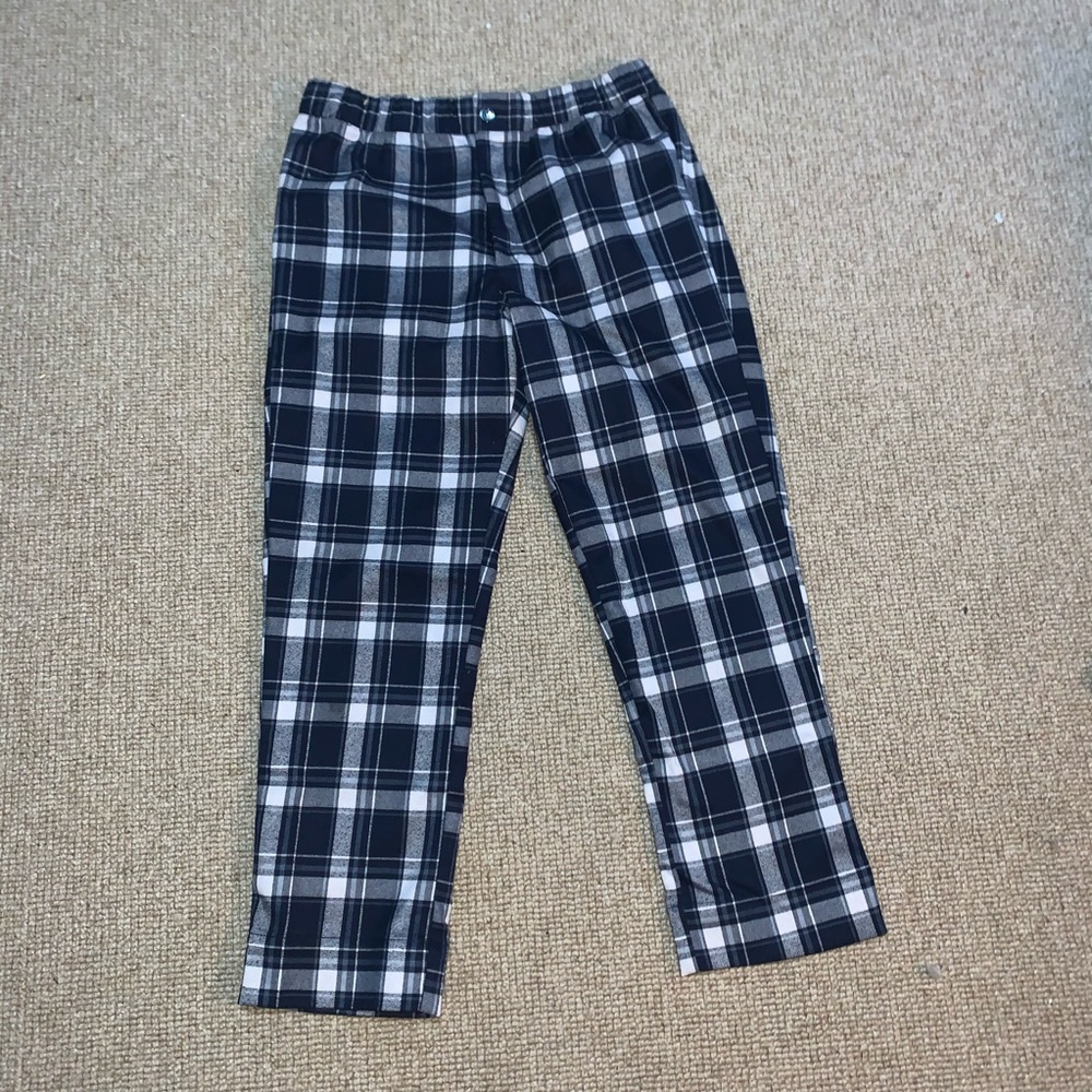 plaid pants